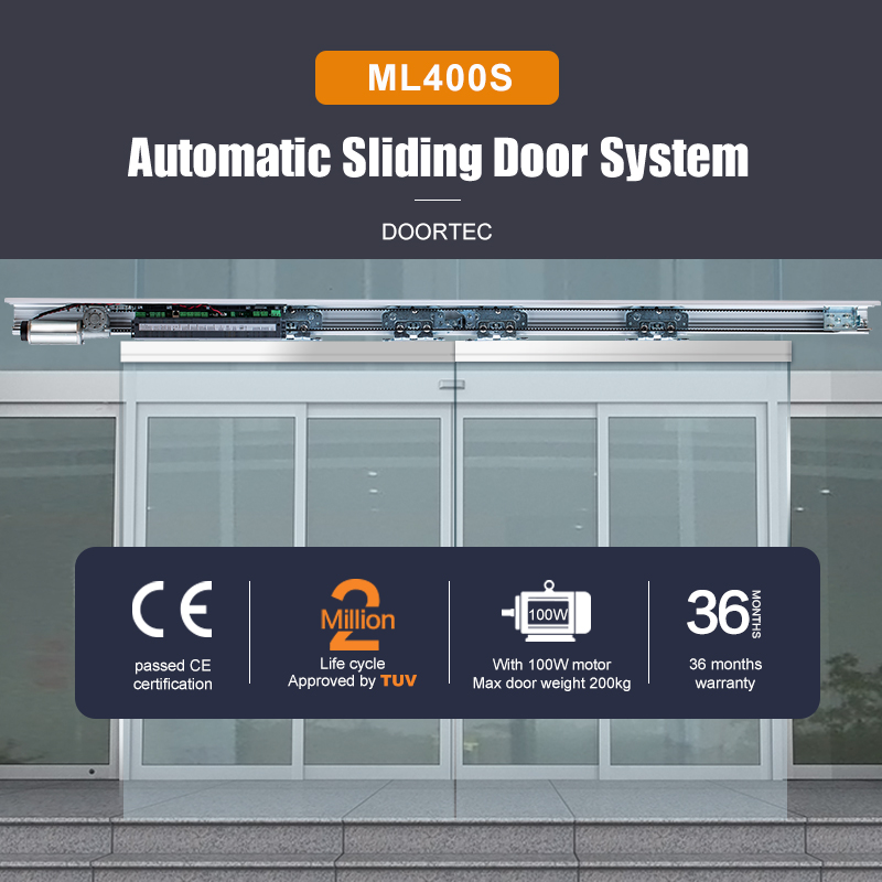  Inteligentny system automatycznych drzwi przesuwnych ML400S z pilotem